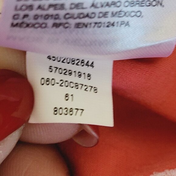 Chico's Coral Cropped Pants Sz 0 US 4 Outdoor Lightweight Hiking Tie Waist EUC - Picture 11 of 11